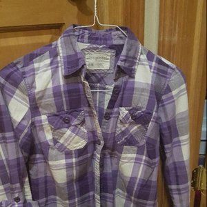 Aeropostale flannel button down